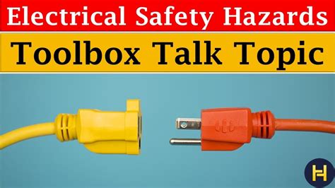 electrical safety toolbox questions